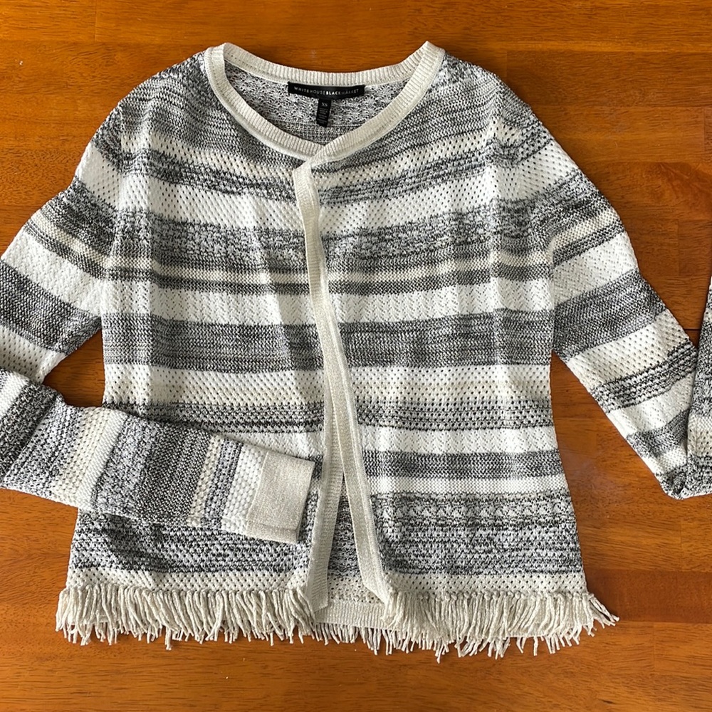 White House Black Market,  open cardigan, extra small